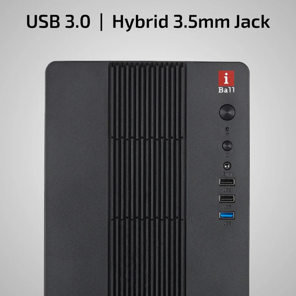 Iball Cabinet With Smps MT : 30 Black view 2